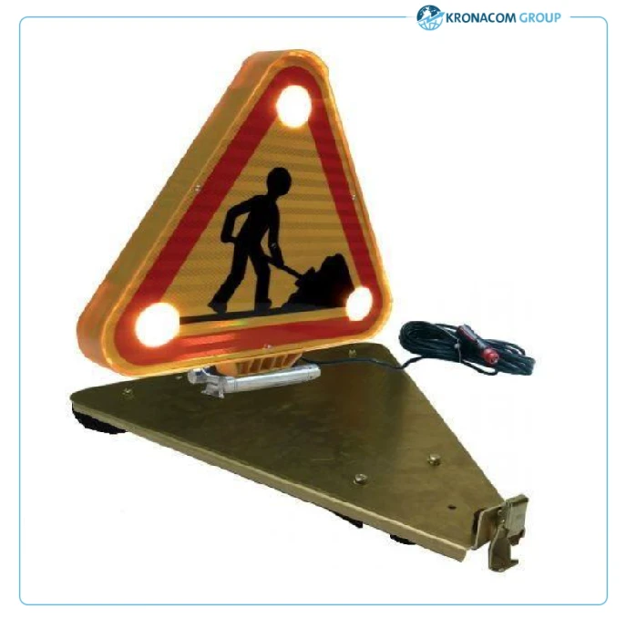 Panneau Triflash Magnetique 2 Faces LED AK5
